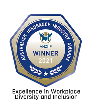 ANZIIF Excellence in Workplace Diversity and Inclusion 2021 - winner badge